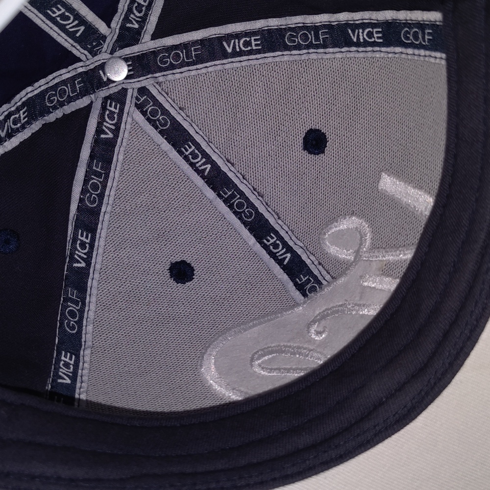 Vice Golf Embroidered Logo Snapback Adjustable Ha… - image 7